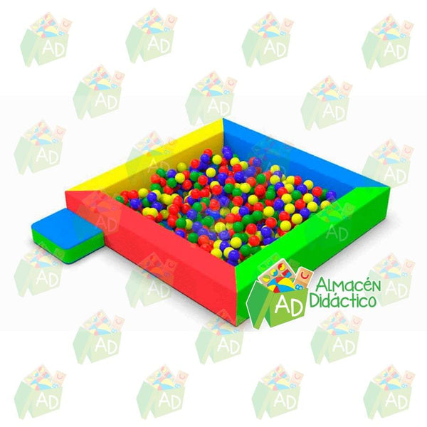 ALBERCA DE PELOTAS CUADRADA MEDIANA