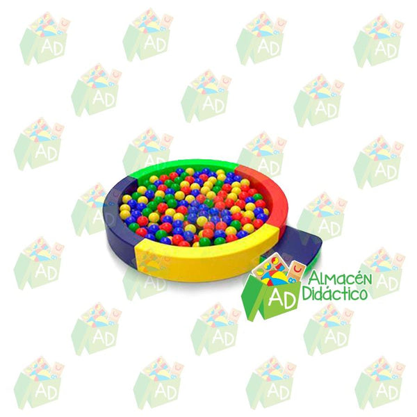 ALBERCA DE PELOTAS REDONDA MEDIANA