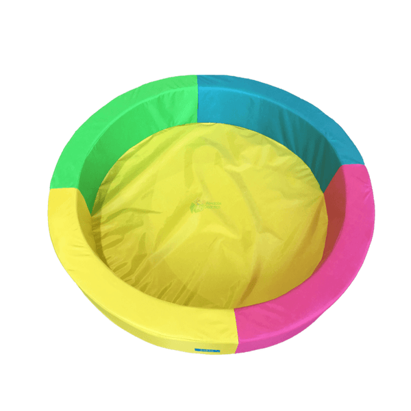 ALBERCA DE PELOTAS REDONDA CHICA "PASTEL CUATRICOLOR"