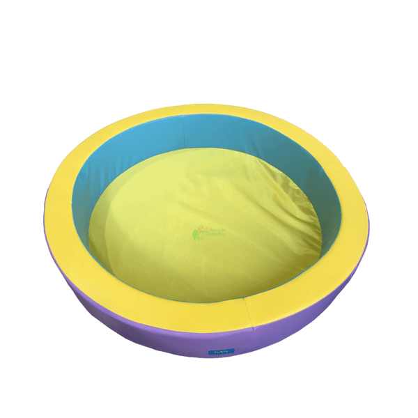 ALBERCA DE PELOTAS REDONDA CHICA "PASTEL TRICOLOR"