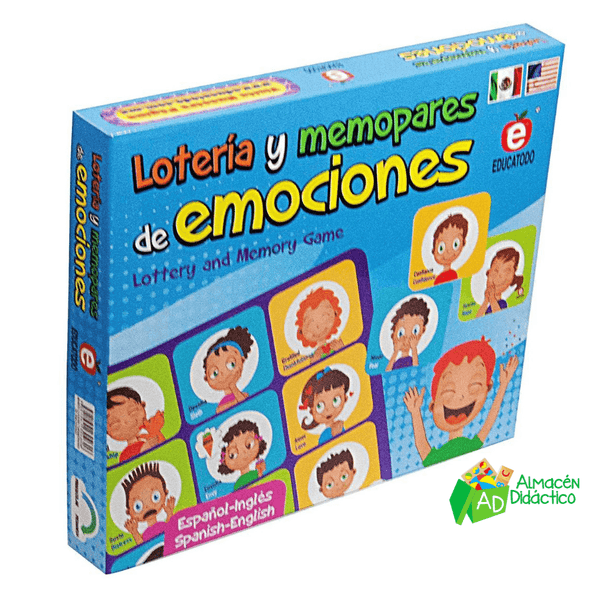 LOTERÍA Y MEMOPARES DE EMOCIONES