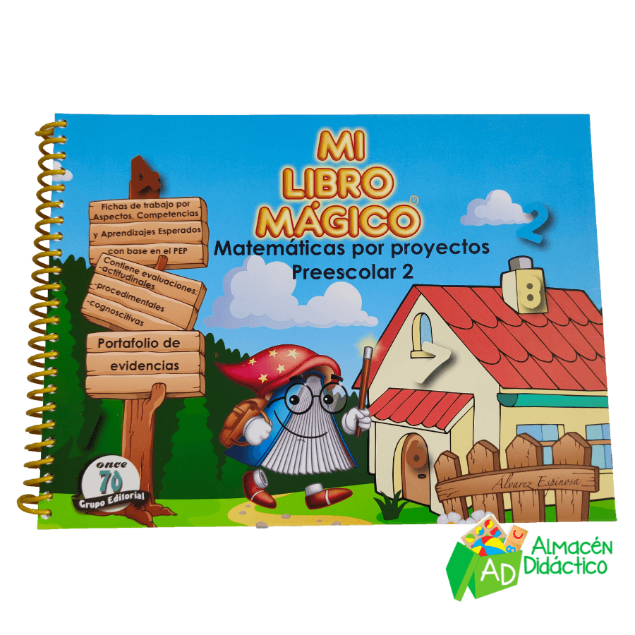 LIBRO MATEMATICAS POR PROYECTOS 2 - MI LIBRO MAGICO