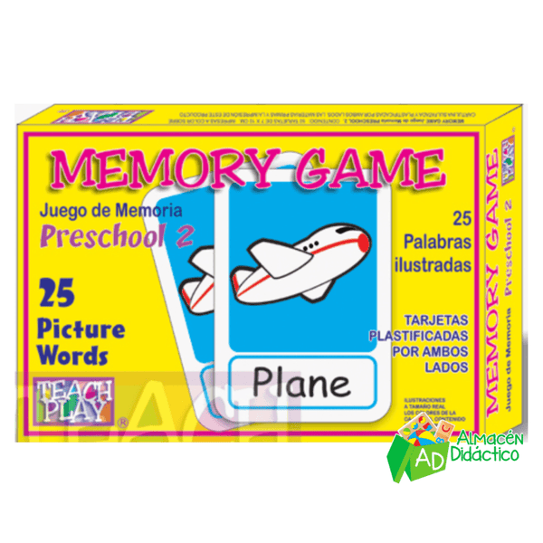 MEMORY GAME PRESCHOOL 2