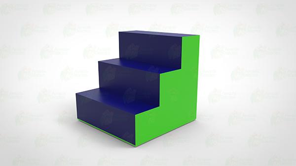 ESCALERA 3 PASOS 80*80*80 CM